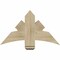 Ekena Millwork Davenport Rough Sawn Timber Gable Bracket, Douglas Fir, 36"W x 21"H x 6"D x 6"F, 14/12 Pitch GBW036X21X0606DAV00RDF - alternate 1